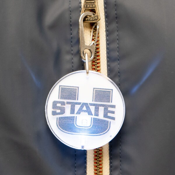 u-state circle zipper pull led